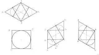 4.4-Isometric View of a Circle - Four Centre Method