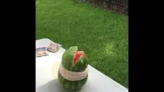 Exploding watermelon