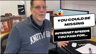 You could be missing internet speeds you paid for..
