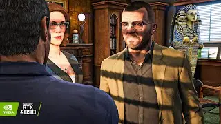 GTA V: 'Legal Trouble' Mission on RTX™ 4090 - Remastered Ultra Graphics Maxed-Out Gameplay [4K]