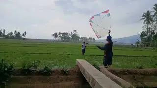 TES TERBANG LAYANGAN PAPIRAN BIG SIZE #fyp