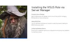 Step by Step Guide to Installing and Configuring WSUS on Windows Server 2016