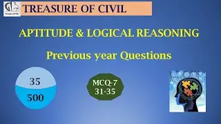 Aptitude & Reasoning#Part-7#ae #RRB#ssc  #Treasure of Civil #RRB ALP #rrbntpc  #mts #CGL #tnpscae