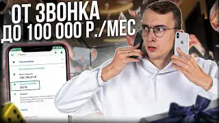 Бизнес с нуля. От звонка до заработка 100 000 рублей. Пошаговая инструкция.