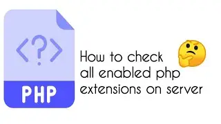 How to check all enabled php extensions || {HINDI} how to know all php disabled functions in cpanel?