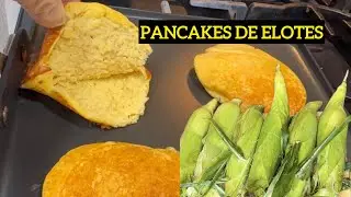 Mezcla elotes y harina y tendrás este delicioso desayuno #viralvideo ￼