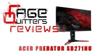 RageQuitters Reviews: Acer Predator XB271HU G-sync Gaming Monitor