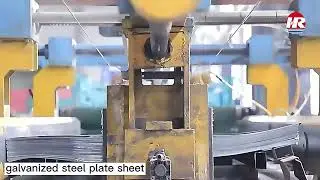 Galvanized steel plate
