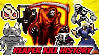 Reaper Killing History - 8 Ways How People Killed The Reaper in Vampire Survivors