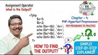 12CA - Chapter 4-Assignment Operator-Example Program