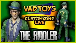 Customizing Live - Riddler Arkham City McFarlane & Comparison