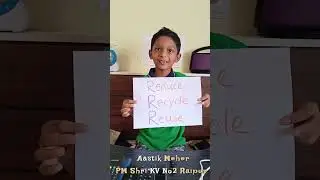 E-Waste Management by Aastik Meher, Class II of KV No2 Raipur