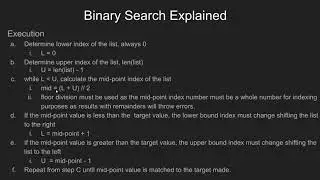 Binary Searches for Network Engineers