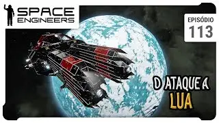 O ataque a lua. Fragata Cérberus - Space Engineers - Coop - ep 113