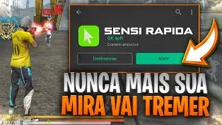 SEM DPI! O MELHOR APLICATIVO + FUNÇÃO PARA AUMENTAR A SENSIBILIDADE FREE FIRE! app de sensibilidade!