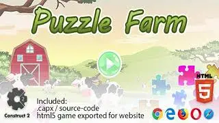 Puzzle Farm - Construct 2 Source Code and HTML5 Files for your Site | Codecanyon Scripts and