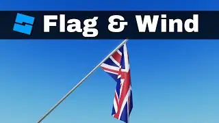 Flag with Wind Dynamics! | Roblox WindShake/Blender Tutorial