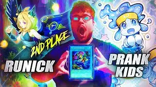 Yu-Gi-Oh! 2ND PLACE *UNDEFEATED* : RUNICK PRANK-KIDS DECK PROFILE! ft. Artin Daniel (OTS)
