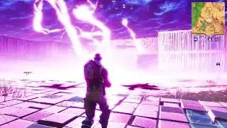 Fortnite Purple Cube First People to be inside it