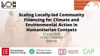 Scaling Locally-led Community Financing for Climate and Environmental Action