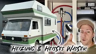 Durchlauferhitzer mit 5KW Diesel Wasserheizung! 🔥 Timberline 1.0 im VW LT 40 Clou 570 Family Camper