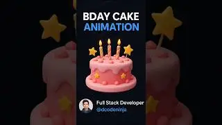 “Wish Happy Birthday Like a Coder 🎉 | Animated HTML Surprise Website”