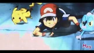 Ash & Serena ~ Drag Me Down ~ Amourshipping AMV XY 1D
