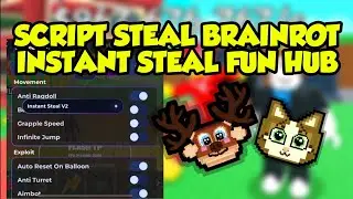 Best Steal A Brainrot Script | Fun Hub | Roblox Steal A Brainrot Script & No Key Script 2026