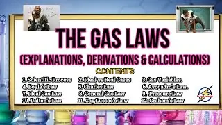 The Gas Laws | Explanations, Calculations & Derivations