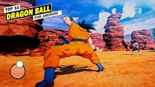 TOP 10 Best DRAGON BALL Games FOR ANDROID 2024 ✅