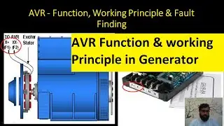 AVR Function and Working Principle in Generator
