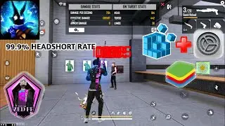 BLUESTACKS 5 FREE FIRE HEADSHORT SETTING , 99.9% HEADSHORT SETTING BY @PN JAMES