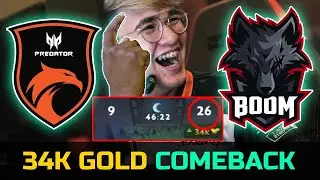 TNC VS BOOM ESPORTS 34K GOLD COMEBACK - MORPH SHAKER 200 IQ STRAT DPC SEA