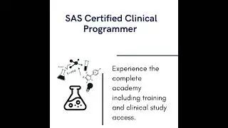 Clinical SAS Certification Training in Pune | SAS Academy for Clinical Programming