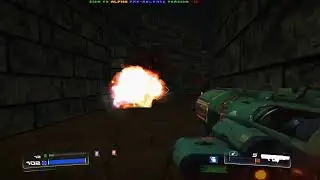 ZION HD + Brutal Doom v21 Only Monsters / E2M1 / Ultimate DOOM