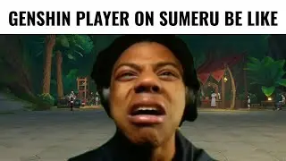 Genshin player on Sumeru Be Like