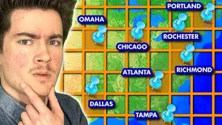 Name a US City in EVERY SQUARE Quiz (Advanced Mode Part 1)