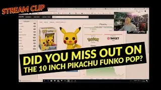Did You Miss Out On The 10 Inch Pikachu Funko POP?