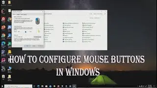 How to configure Mouse buttons in Windows