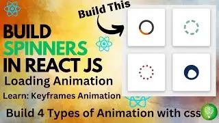 CSS Interview Question: Master Your CSS Skills by Build Loading Spinners in React from scratch