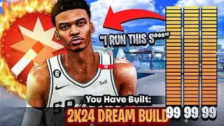 MY NBA 2K24 DREAM CENTER BUILD IS THE BEST BUILD IN NBA 2K23! *NEW* BEST GAME-BREAKING BUILD!