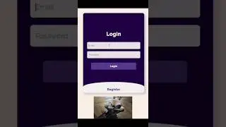 Login/Signup Form Using HTML and CSS 