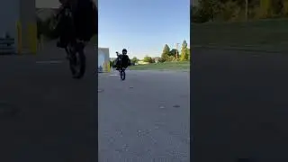 Hope I don’t fall⚡️…………………………………………………………………………… #surron #surronx #supermoto #surronlightbee #ebike