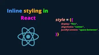 what is Inline styling in react and how to give inline style in react(2021).