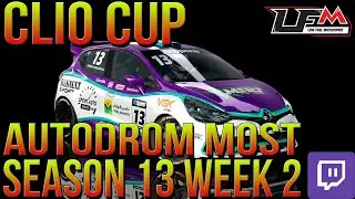 LFM Clio Cup Autodrom Most Season 13 Week 3 from Live at Twitch