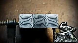 Damascus blade - elven flower.