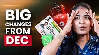 December 2025 New Rules! WhatsApp Logout, PAN–Aadhaar Last Date, Kotak Charges, LPG Update 😱