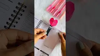 DIY Blink Bookmark 😱 #crafteraditi #handmade #diy #blink #backtoschool #shorts @CrafterAditi