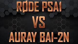 Rode PSA1 VS Auray BAI-2N Studio Boom Arm Comparison / Review