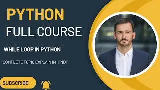 While loop In Python | Python Complete Tutorial | Data Science | Data Analytics Full Tutorial |